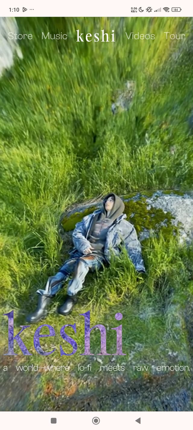 Mobile - Keshi Header